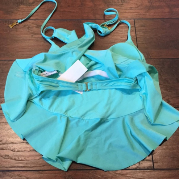 NWT Trina Turk Flutter Swim Tankini top - Picture 6 of 7